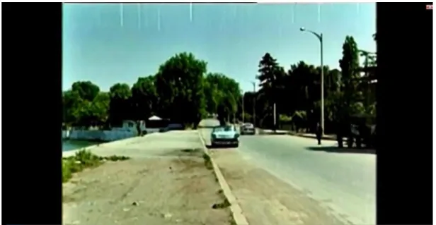 Figure 3. Visual correspondence with American car from Fıstık Gibi, 1970 