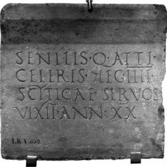 Figure 1. Inscription no. LKA 1153 at the Rijksmuseum van Oudheden, Leiden