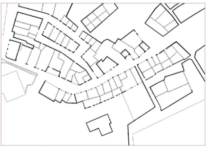 Figure 14. Scheme showing the boundary definitions (2005) (Drawn by Burcu  Bilgenoğlu)