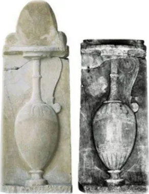 Figure 7: Grave stele of Paramythion (c. 380-370 BC),                                                                                the Staatliche Antikensammlungen und Glyptothek, Munich 