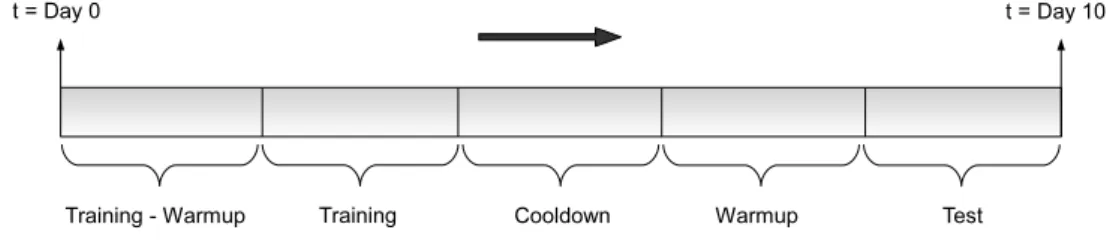 Figure 2.1: The division of the dataset in our experimental setting.