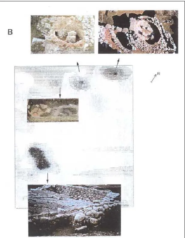 Figure 1.6: The geographical survey map of the excavation field, Demirci, Zone B.
