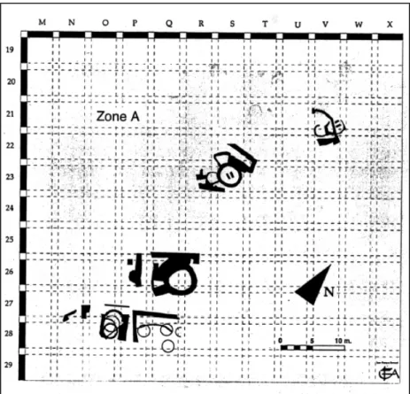 Figure 1.7: The plan of Zone A. 