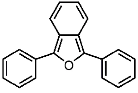 Figure 3: Structure of the commonly used singlet oxygen trap, 3-diphenylisobenzofuran