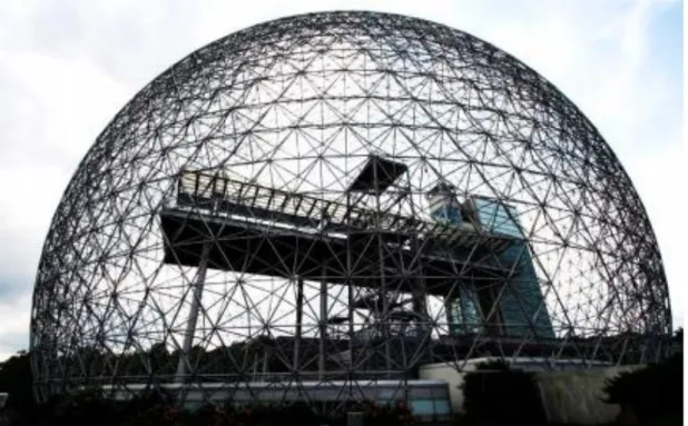 Figure 3.9: Buckminster Fuller’s geodesic dome 