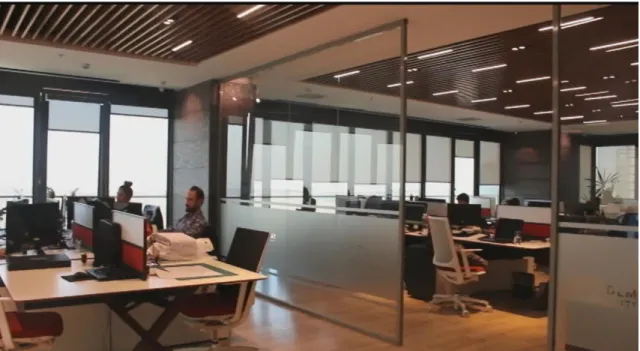 Figure 11: A view from the binaurally recorded video for VE_Rec 