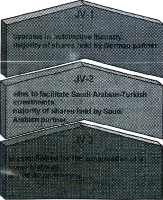 Figure 4.  The  Stock Ownership  Structure of the  Selected Joint Ventures.