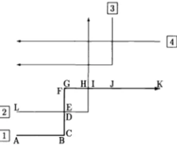 Fig. 1 Example circuit illustrating the process of segmentation.