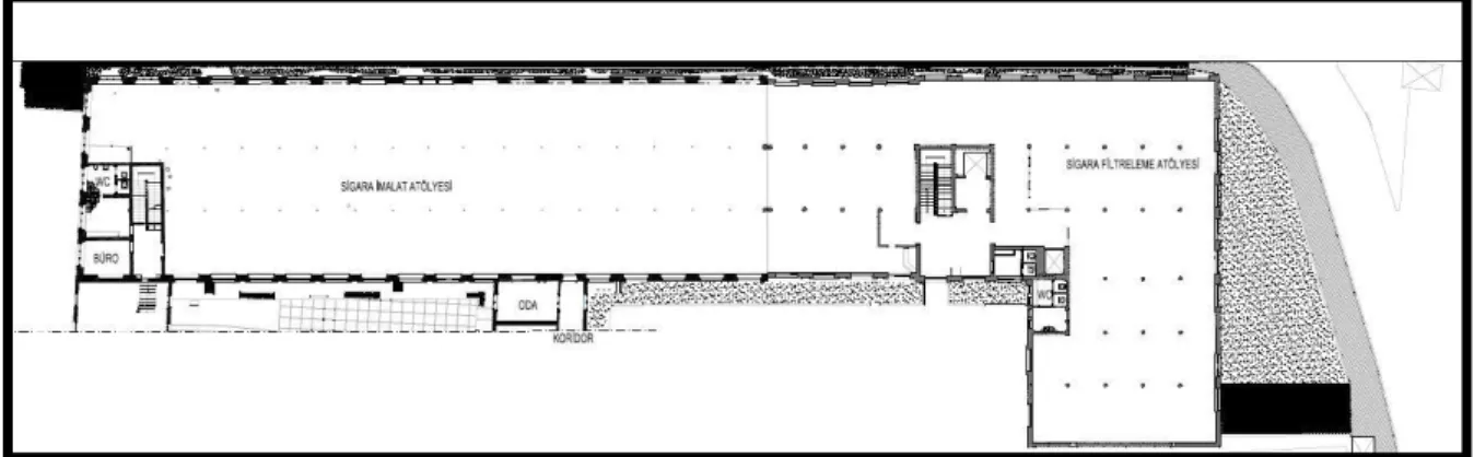 Figure 4.17. B Block First Floor plan 18 e.  Penthouse plan: 