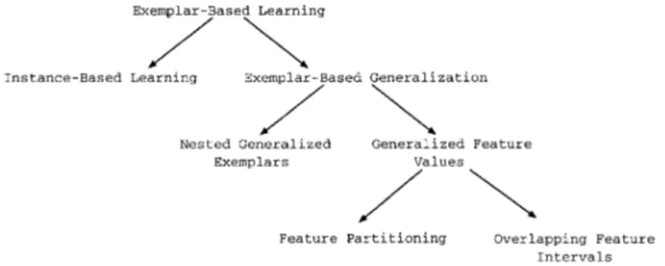 Figu re 1. Exemplar-base d learning algorithms.