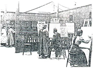 Fig. 5 Glasgow School of Art  Students in the Studio, circa  1900