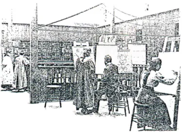 Fig. 5 Glasgow School of Art  Students in the Studio, circa  1900