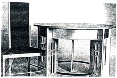 Fig. 28 Silver Painted Furniture, Room De Luxe