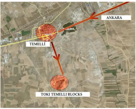 Figure 10: The aerial view of the region (www.googlemaps.com) 