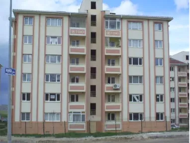 Figure 14: A view of a block (Photograph by the author, 2012) 