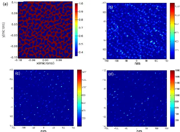 Figure 3-3. SEM derived surface model for field  enhancement and reflectance calculations