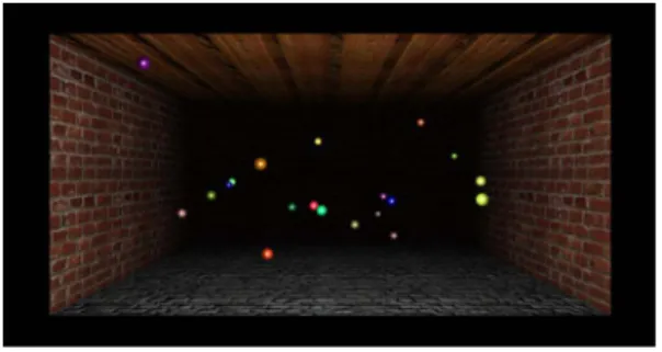 Fig. 5. Sample screenshot from the experiment