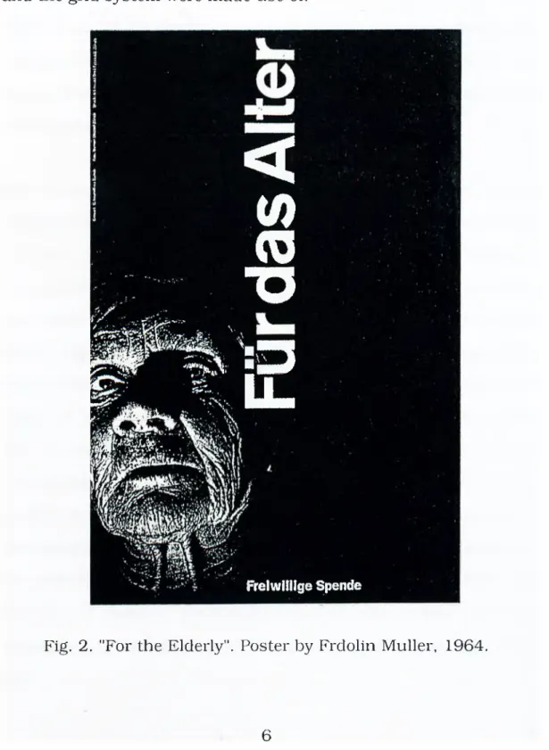 Fig.  2.  "For the Elderly".  Poster by Frdolin Muller,  1964.