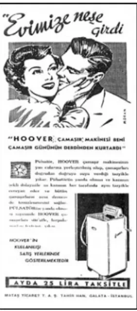 Figure 2. Advertisement for a Hoover washing machine.