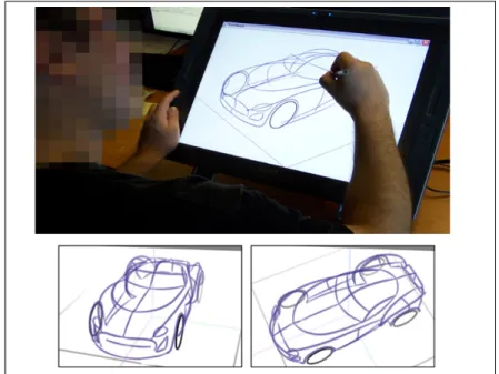 Figure 2.9: Related Work (cont’d): Bae et al.’s ILoveSketch.