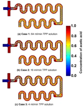 Fig. 2 Concentration field