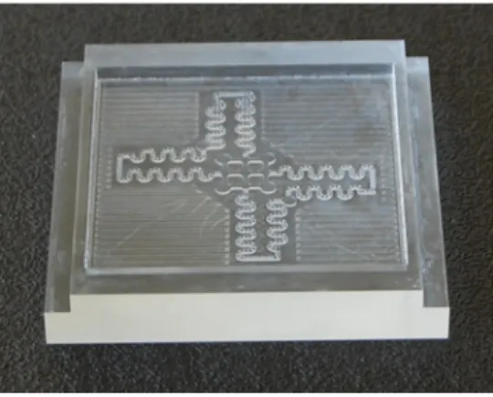 Fig. 4 CAD drawing of the mold