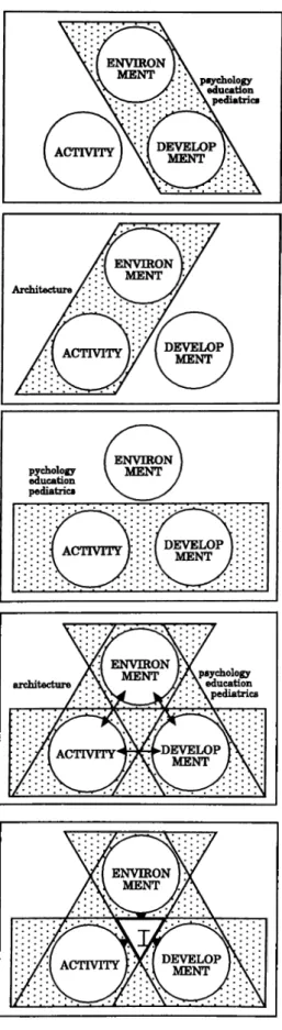 Figure 3.1. Activity,  Environment and Development Relation. 