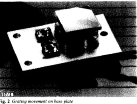 Fig. 2  Crating movement on base plate 