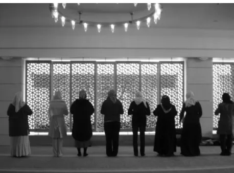 FIGURE  11A.   The  women’s  section  of  Dogramacizade  Mosque.