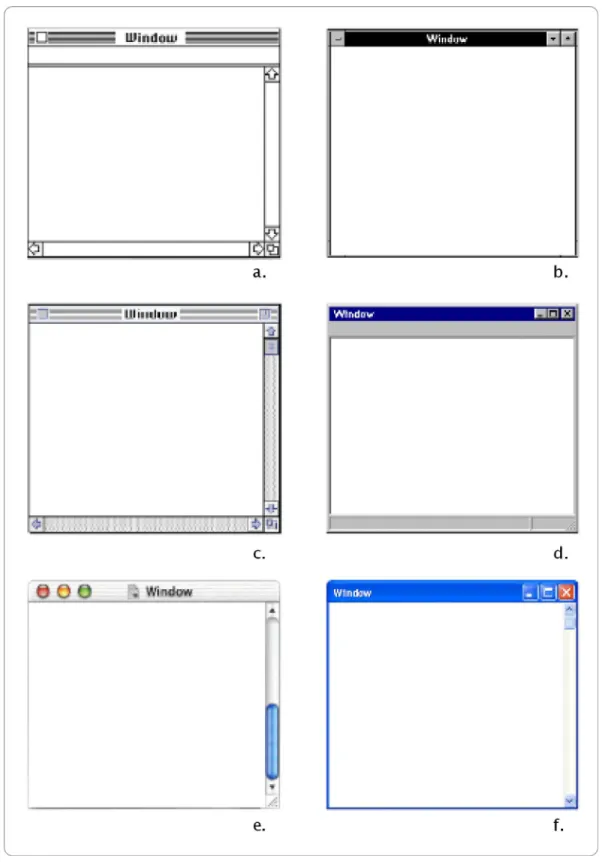 Figure 7: Various window examples over time