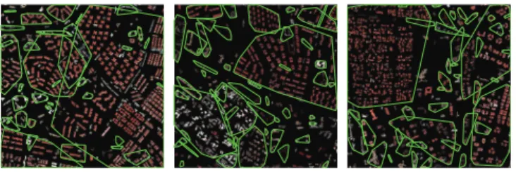 Fig. 7. Groups formed by clustering the graphs according to both spectral and shape features.