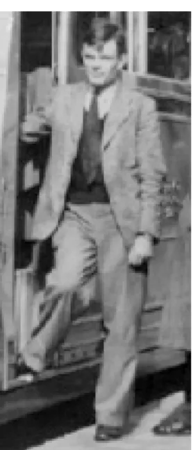 Figure 1. Alan Turing in 1946. This is detail from a larger photograph which shows Tur- Tur-ing with other members of an athletic club in Surrey