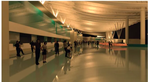 Figure 2.  Virtual environment illuminated with 3000K CCT at 200 lux