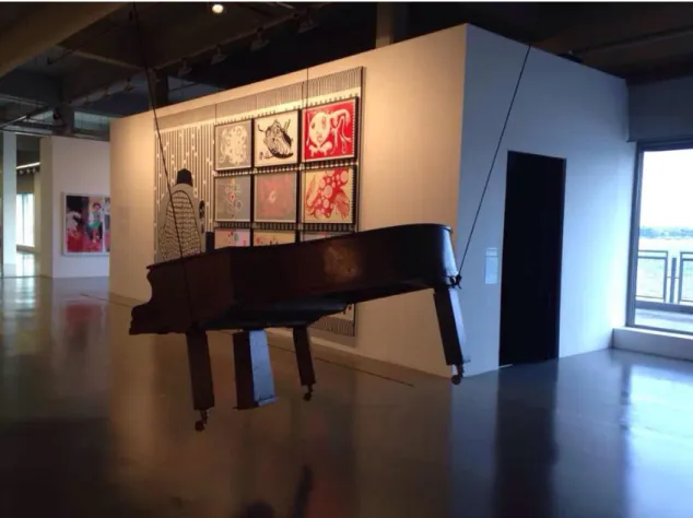 Figure 4.8:  İstanbul Modern Art Museum’s analyzed area (Taken by the author.) 