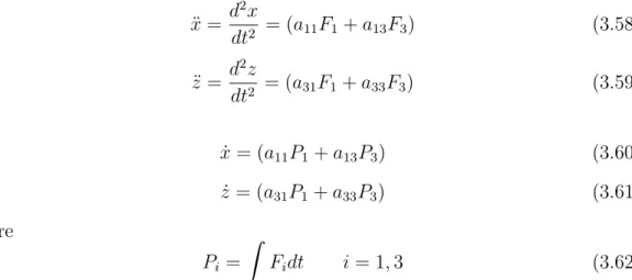 Figure 3.1: Comparison of the different methods used to calculate velocity In order to obtain an analytical solution for ˙x to calculate s, Equation (3.42) is used