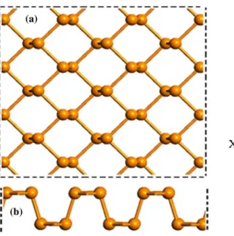 Table 1 shows the lattice parameters of BP for both the numerical and the experi- experi-mental studies