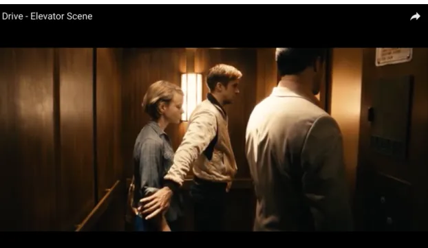 Figure 10. Scene from Driver [screenshot] Refn, N. W. (Director). (2011). Drive [Motion Picture] 