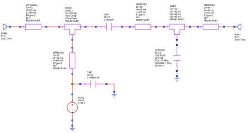 Figure 4.5: Output Matching Circuit