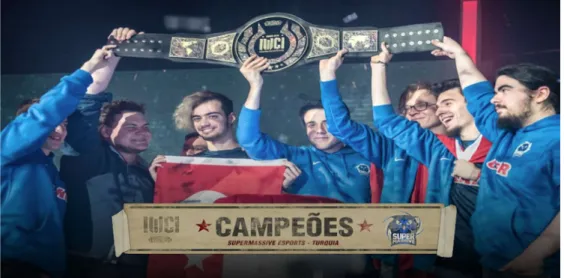 Fig.  5  The  Turkish  Team    Supermassive  Won  the  International  Wildcard  Invitation 