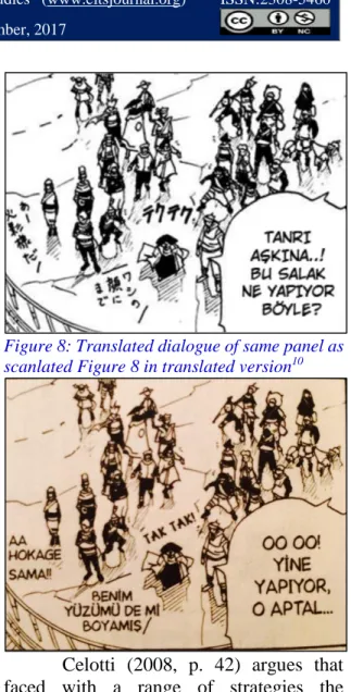 Figure 8: Translated dialogue of same panel as  scanlated Figure 8 in translated version 10