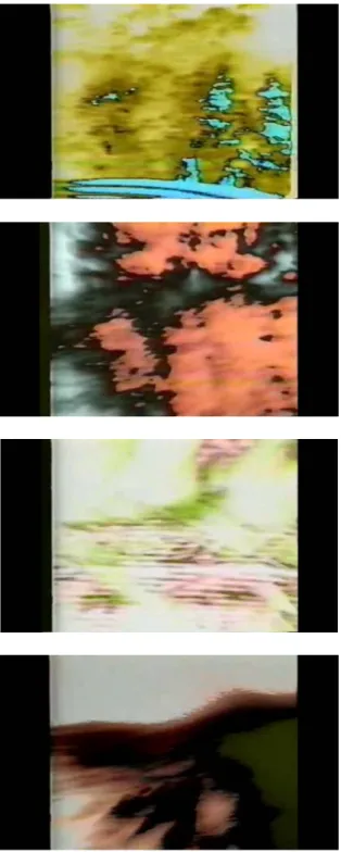 Figure 5.1. 1. Stills from the Mirror Road 