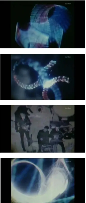Figure 5.1. 4. Stills from the Beatles Electroniques 