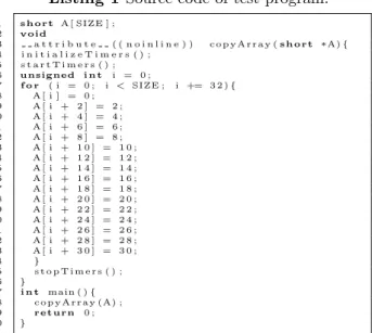 Fig. 8    Instruction schedule generated by BC