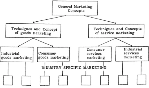 FIGURE  1.  SERVICES  MARKETING  IN  CONTEXT