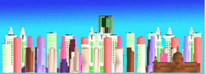 Figure 1: A 600K-triangle urban model used in the algorithms.