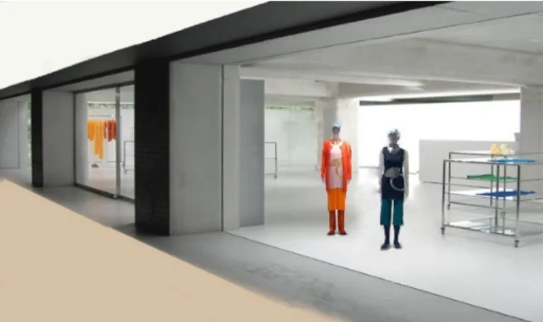 Figure 4.3. (OU3) Open- Uncrowded Storefront 3, Sacada 