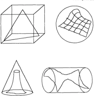 Fig. 3. Several types of bounding volumes. 