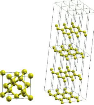 Figure 1.1: Schematic representation of Diamond and Graphite structures . diamond which has very high thermal conductivity and hardness