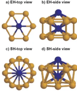 FIG. 2. 共Color online兲 共a兲 Top view of EH core-shell SiNW;