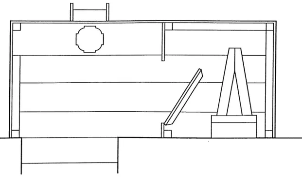 Figure  4 .1 1 .  An  exemplary drawing  of  alaturka   toilet and  abdestlik  relation  in  a  traditional Turkish  house  of Safranbolu.